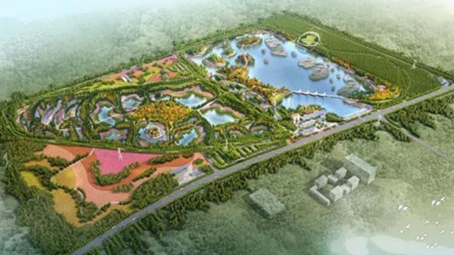 周口中心城區(qū)首個高標準濕地公園開建！這一組效果圖震撼你了嗎？