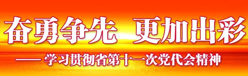 奮勇爭先，更加出彩——學習貫徹省第十一次黨代會精神